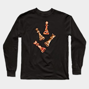 Chess pieces Long Sleeve T-Shirt